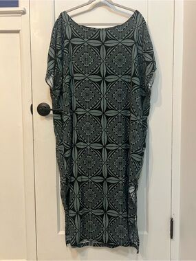 Tanoa 1 XL Blue Tribal Dress